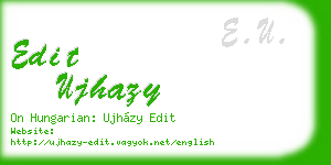 edit ujhazy business card